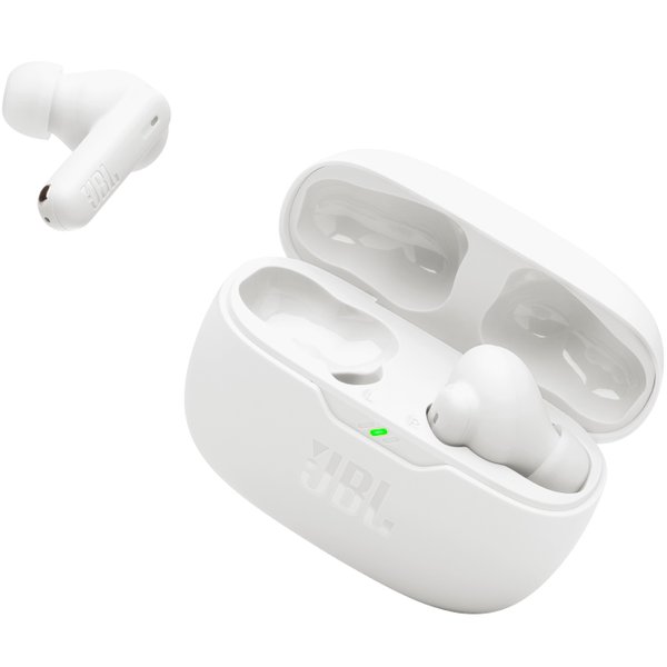 JBL Wave Beam 2 True Wireless Bluetooth Noise-Cancelling In-Ear Earphone with Mic - White JBL Wave Beam 2 True Wireless Bluetooth Noise-Cancelling In-Ear Earphone with Mic - White