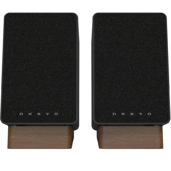Onkyo GX-10DB Studio Monitoring Wireless Bluetooth Desktop Bookshelf Speakers (with Phono Built-in) - Black