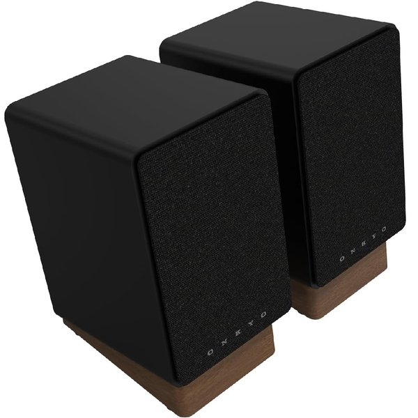 Onkyo GX-10DB Studio Monitoring Wireless Bluetooth Desktop Bookshelf Speakers (with Phono Built-in) - Black