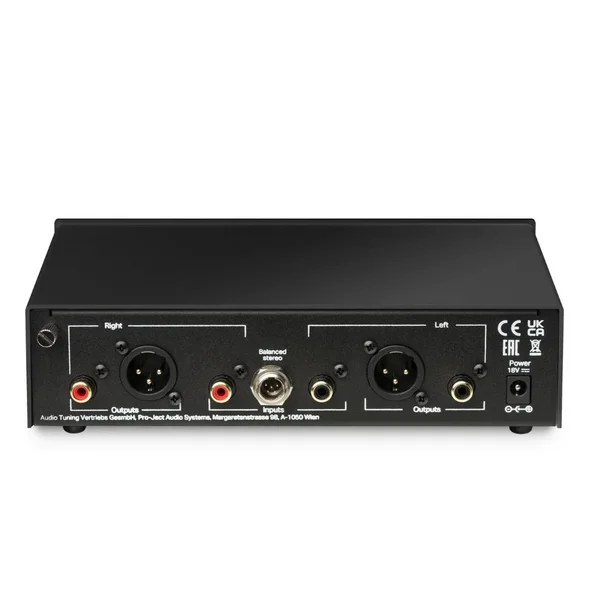 Pro-Ject Phono Box S3 B True Balanced Phono Preamplifier/Phono Stage - Black