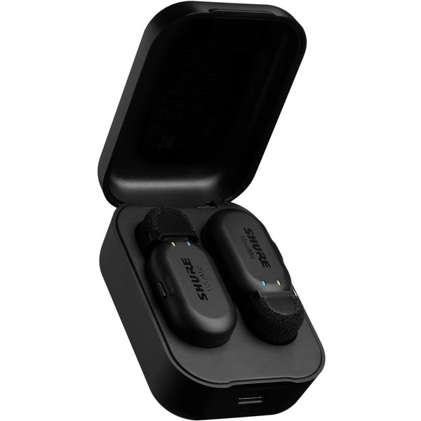 Shure MoveMic Two Receiver Kit Dual Channel Wireless Microphone System Shure MoveMic Two Receiver Kit Dual Channel Wireless Microphone System