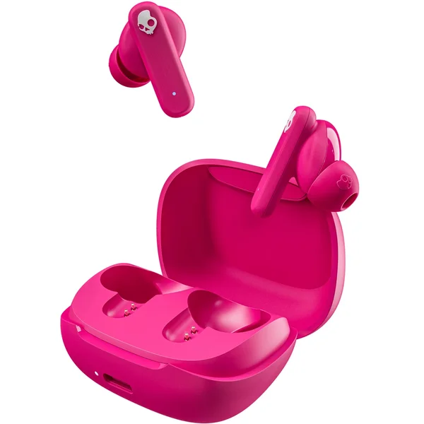 Skullcandy Smokin' Buds True Wireless Bluetooth In-Ear Earphones with Mic - Pink