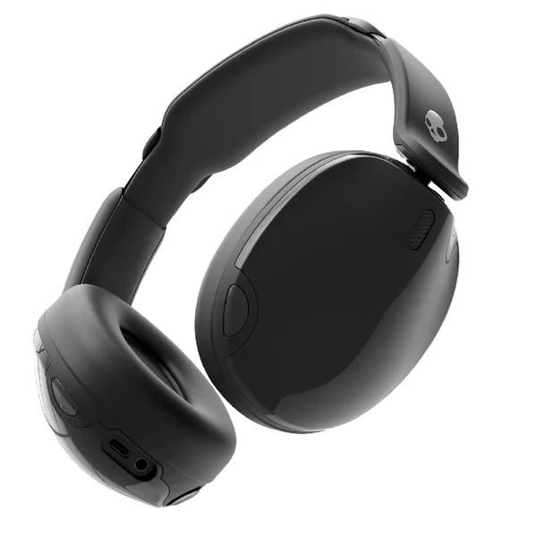 Skullcandy Hesh 540 ANC Wireless Bluetooth Active Noise-Cancelling Over-Ear Headphone with Mic - True Black