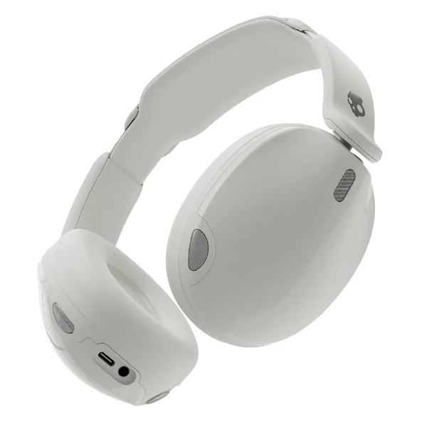 Skullcandy Hesh 540 ANC Wireless Bluetooth Active Noise-Cancelling Over-Ear Headphone with Mic - Bone