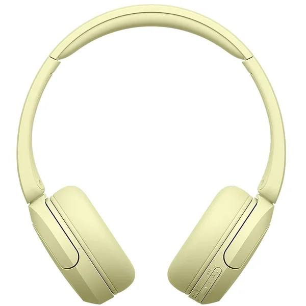 Sony WH-CH520 Wireless Bluetooth On-Ear Headphone with Microphone - Yellow