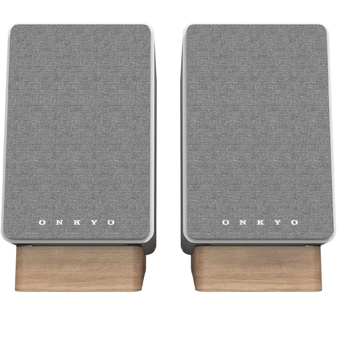 Onkyo GX-30ARC Studio Monitoring Wireless Bluetooth Desktop Bookshelf Speakers (with HDMI & Phono Built-in) - White