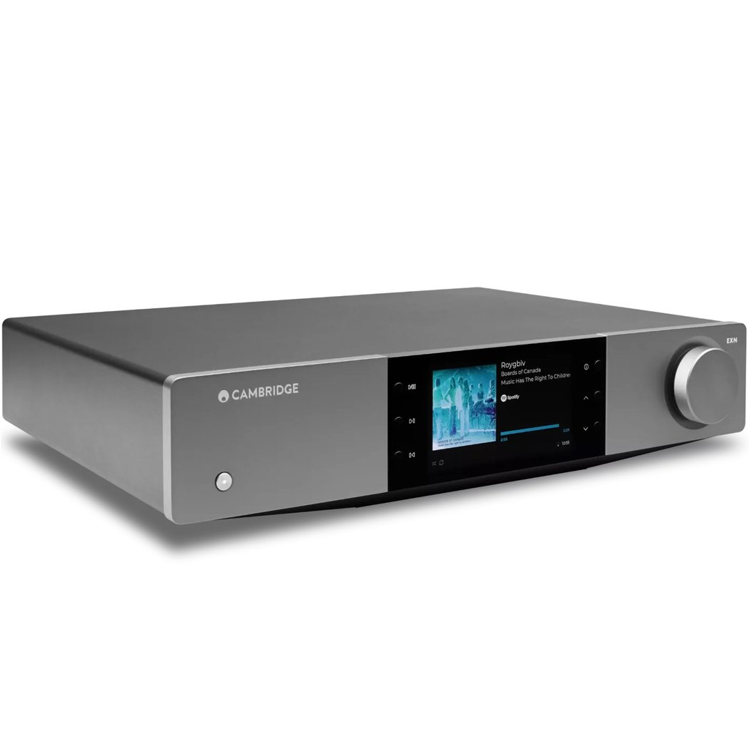 Cambridge Audio EXN100 MQA Digital DAC & Multi-Room Wireless Bluetooth/WiFi Network Streamer Preamplifier (with HDMI) - Lunar Gr