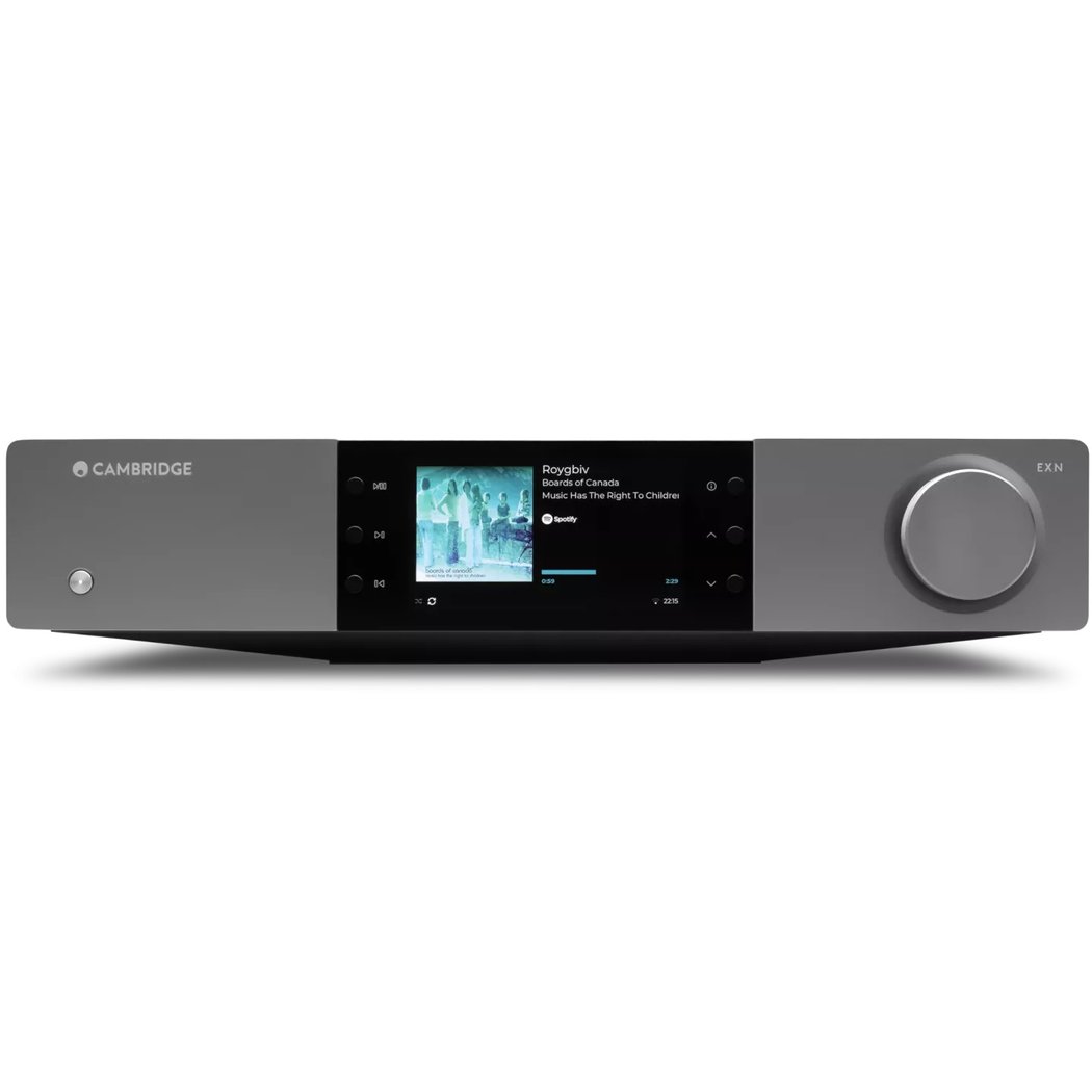 Cambridge Audio EXN100 MQA Digital DAC & Multi-Room Wireless Bluetooth/WiFi Network Streamer Preamplifier (with HDMI) - Lunar Gr