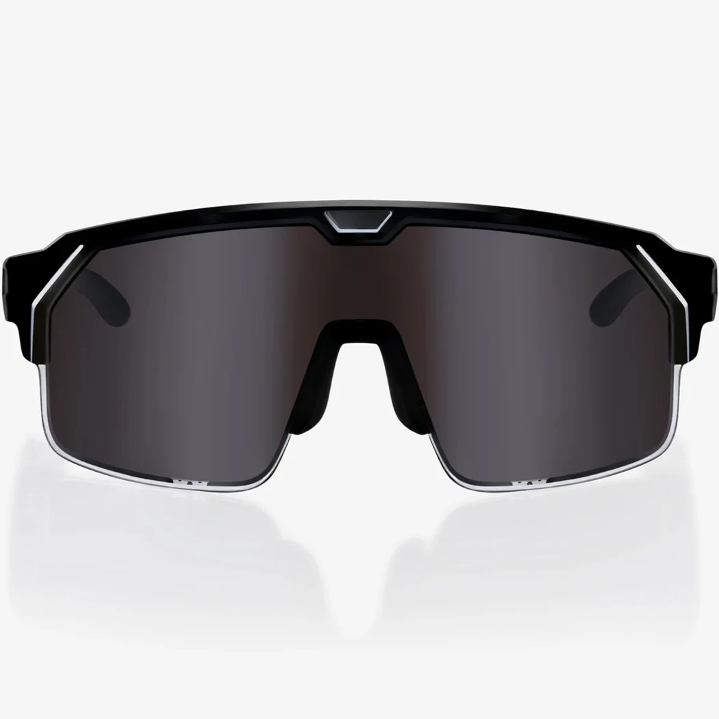 Chamelo Music Shield Smart Tint-Adjustable Sports Sunglasses (Matte Black Frame Smoke Lenses)