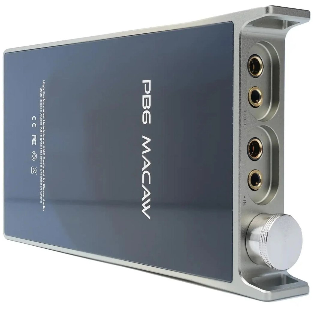 iBasso PB6 MACAW Tube Amplifier Silver