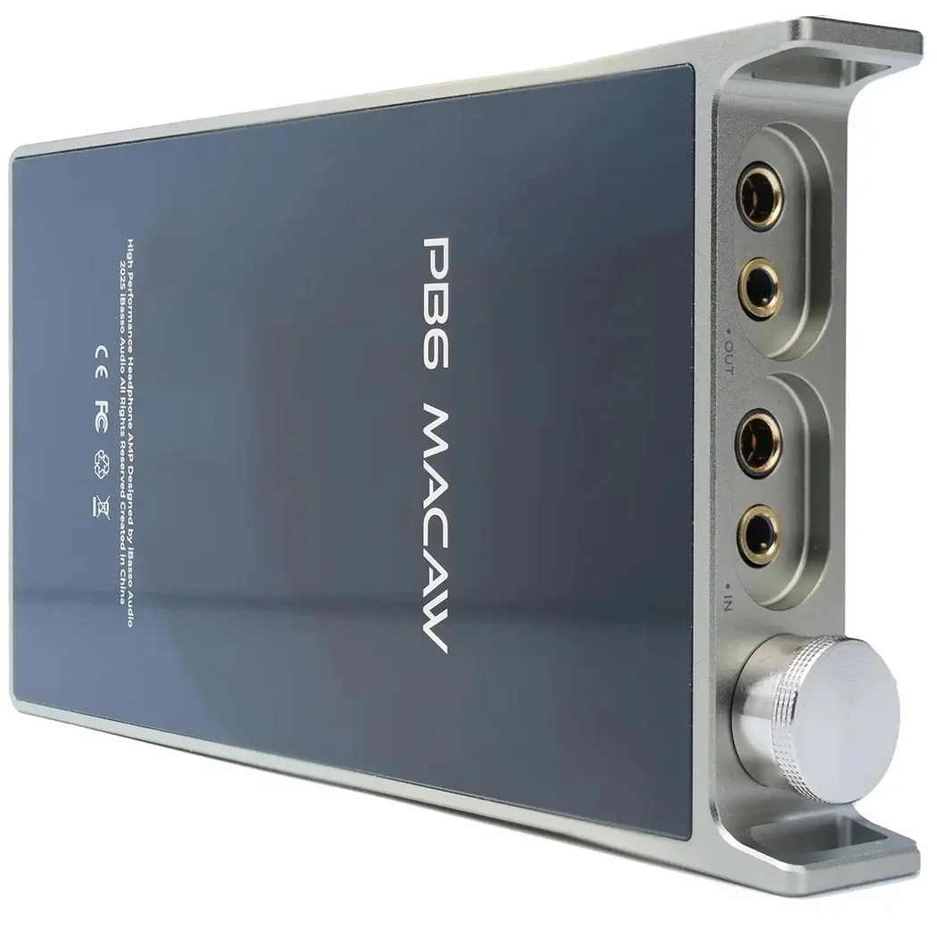 iBasso PB6 MACAW Tube Amplifier Silver