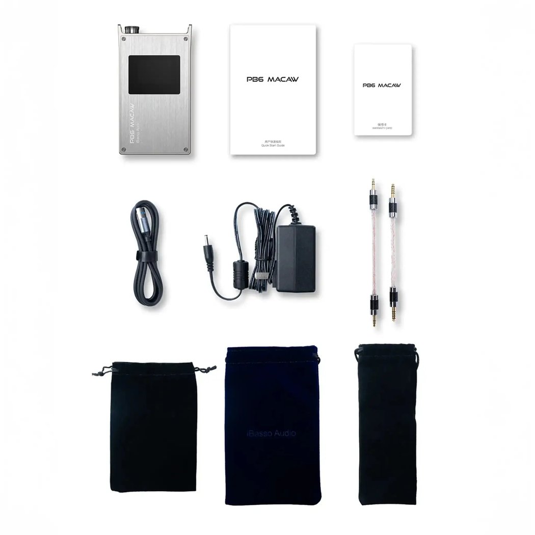 iBasso PB6 MACAW Tube Amplifier Silver
