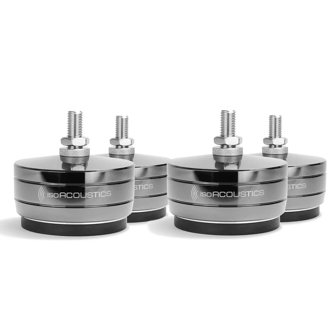 IsoAcoustics GAIA-TITAN Cronos Floor Acoustic Isolators for Floorstanding Speakers & Subwoofers 4 units set