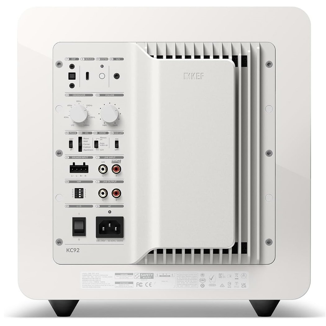 KEF KC92 Subwoofer White Gloss