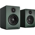 Audioengine A2+ Wireless (USB-C) Wireless Bluetooth Desktop Bookshelf Speakers Matte Green