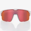 Chamelo Music Shield Smart Tint-Adjustable Sports Sunglasses (White Frame Fire Lenses)