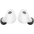 SteelSeries Arctis GameBuds True Wireless Bluetooth+2.4GHz Noise-Cancelling Multi-Platform In-Ear Earphone with Mic - White