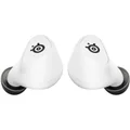 SteelSeries Arctis GameBuds True Wireless Bluetooth+2.4GHz Noise-Cancelling Multi-Platform In-Ear Earphone with Mic - White