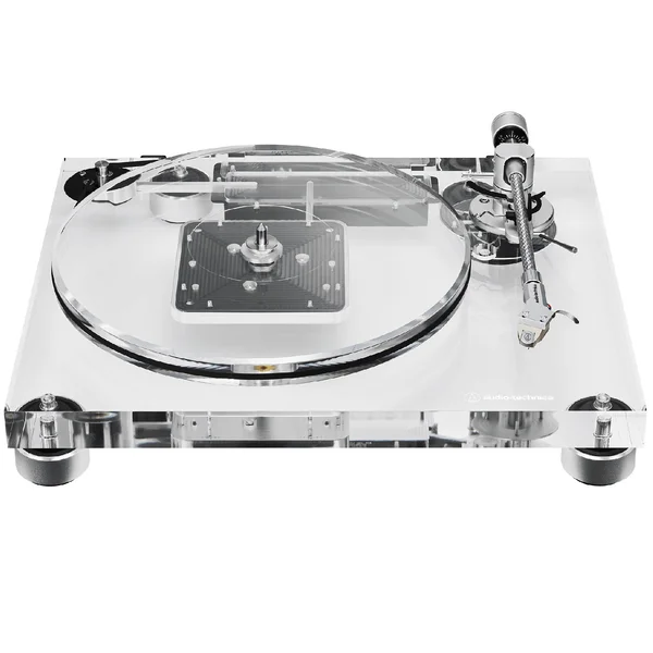 Audio-Technica AT-LPA2 Fully Manual Belt-Drive Acrylic Chassis Turntable