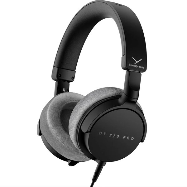 Beyerdynamic DT 270 PRO Studio Monitoring Over-Ear Headphone - Black Beyerdynamic DT 270 PRO Studio Monitoring Over-Ear Headphone - Black