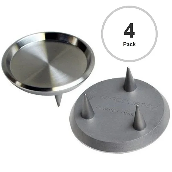 IsoAcoustics GAIA-TITAN Rhea Carpet Disk Spikes (4 units/set)
