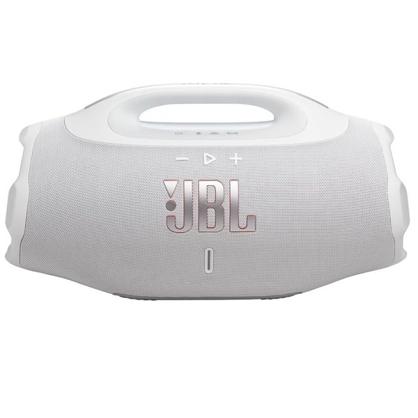 JBL Boombox 4 Waterproof Wireless Bluetooth Portable Speaker - White