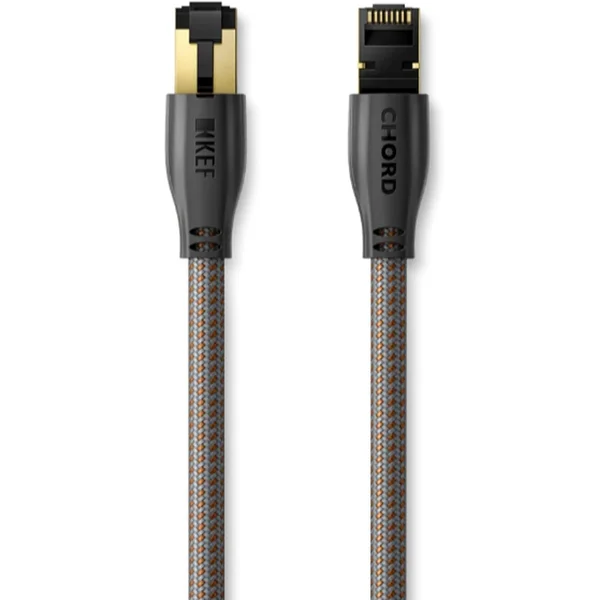 KEF K-Stream Interspeaker Cable for LS50W Wireless II & LS60 Wireless - Titanium with Copper