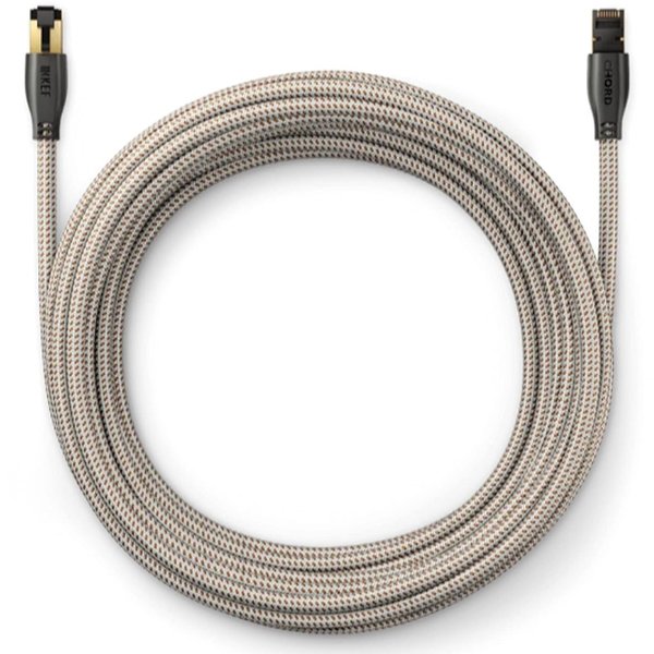 KEF K-Stream Interspeaker Cable for LS50W Wireless II & LS60 Wireless - White with Copper KEF K-Stream Interspeaker Cable for LS50W Wireless II & LS60 Wireless - White with Copper