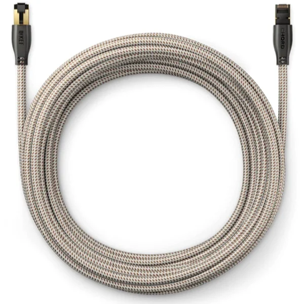 KEF K-Stream Interspeaker Cable for LS50W Wireless II & LS60 Wireless - White with Copper