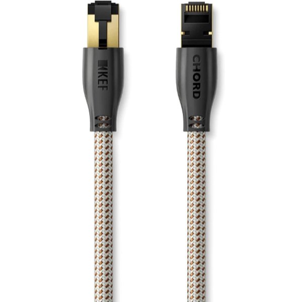 KEF K-Stream Interspeaker Cable for LS50W Wireless II & LS60 Wireless - White with Copper KEF K-Stream Interspeaker Cable for LS50W Wireless II & LS60 Wireless - White with Copper
