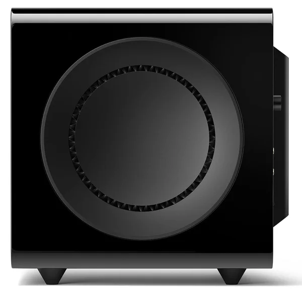 KEF KC92 Dual 9-inch (2x9”) Powered Subwoofer - Black Gloss