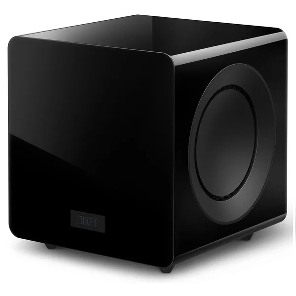 KEF KC92 Dual 9-inch (2x9”) Powered Subwoofer - Black Gloss
