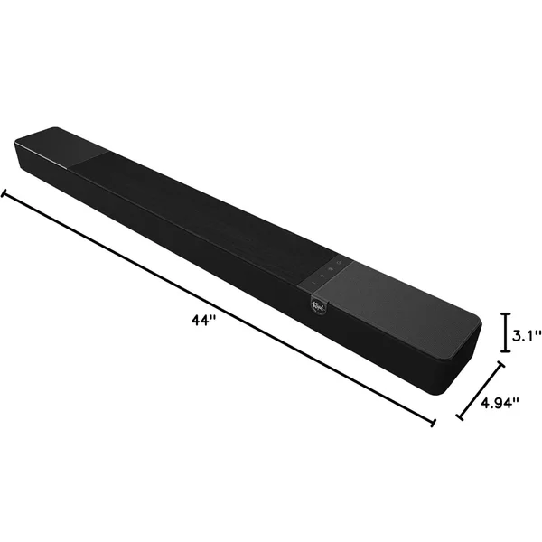 Klipsch Flexus CORE 200 3.1.2 Dolby Atmos Wireless Bluetooth Soundbar Speaker (with HDMI) - Black