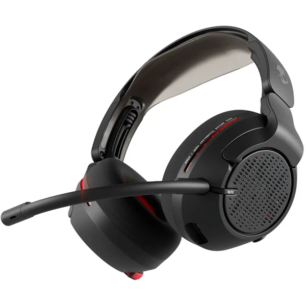 Skullcandy Crusher PLYR 720 Wireless Bluetooth+2.4GHz Multi-Platform Over-Ear Gaming Headset with Mic - Digi-Black