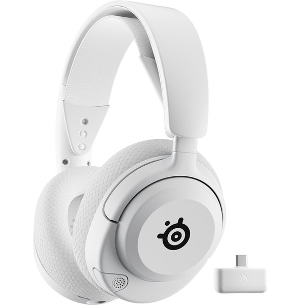 SteelSeries Arctis Nova 5 Wireless Bluetooth+2.4GHz Multi-Platform Over-Ear Gaming Headset with Mic - White SteelSeries Arctis Nova 5 Wireless Bluetooth+2.4GHz Multi-Platform Over-Ear Gaming Headset with Mic - White