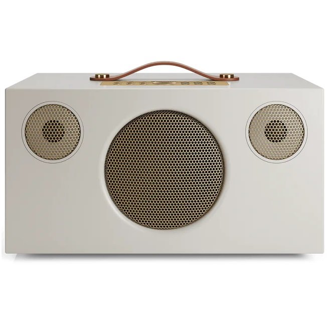 Audio Pro C10 MkII W Classic Multi-Room Wireless Bluetooth/WiFi Network Desktop Speaker - Dune