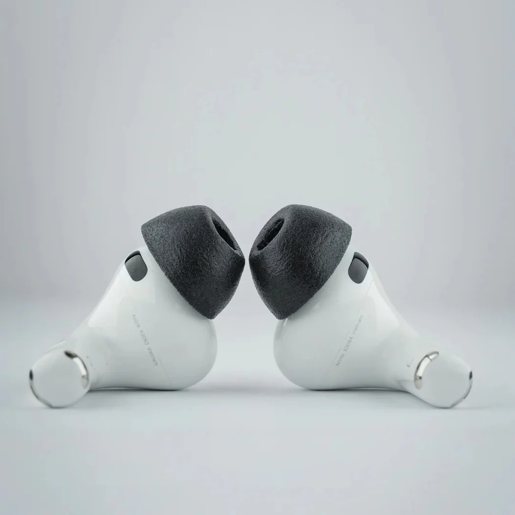 Comply TrueGrip MAX Foam Ear Tips for Apple Airpods Pro 3 Black