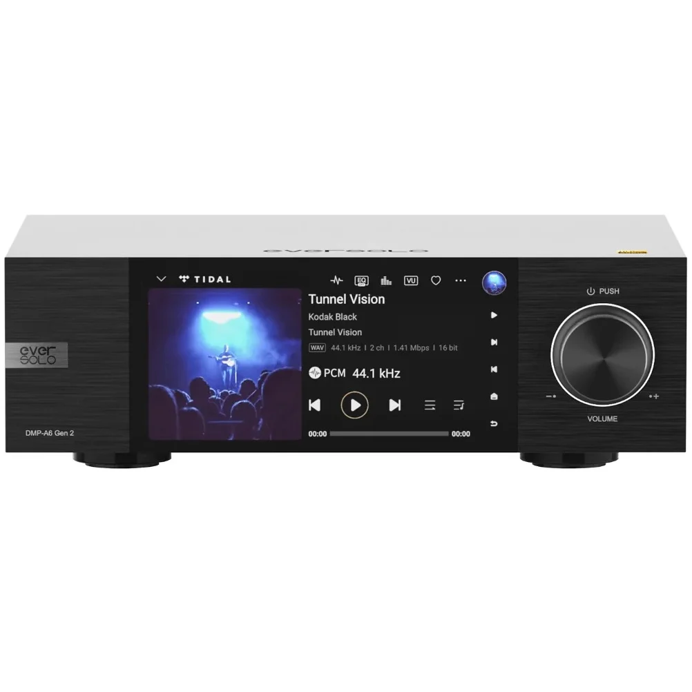 EverSolo DMP-A6 Gen 2 MQA Digital DAC & Wireless Bluetooth/WiFi Network Streamer (with HDMI)