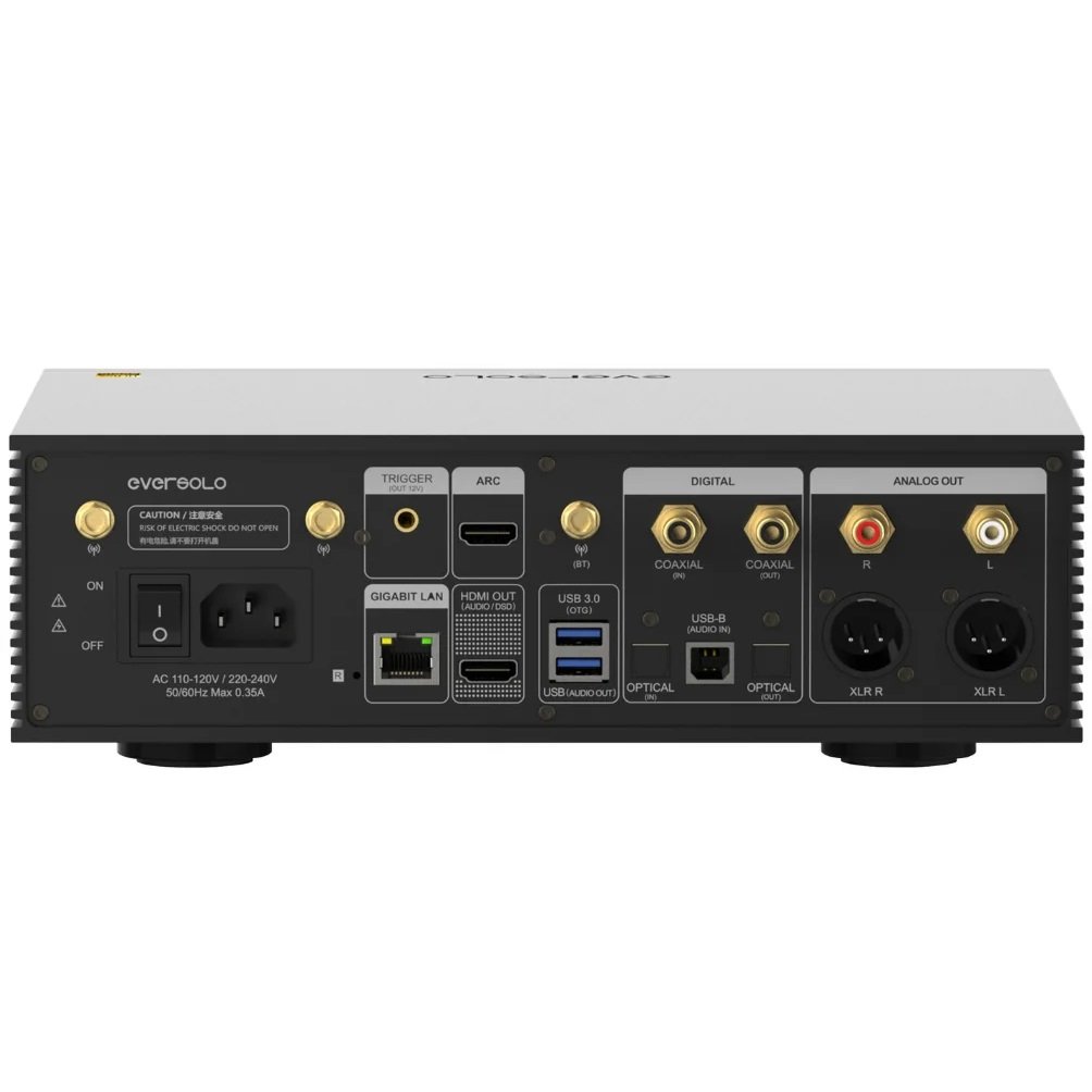 EverSolo DMP-A6 Gen 2 MQA Digital DAC & Wireless Bluetooth/WiFi Network Streamer (with HDMI)