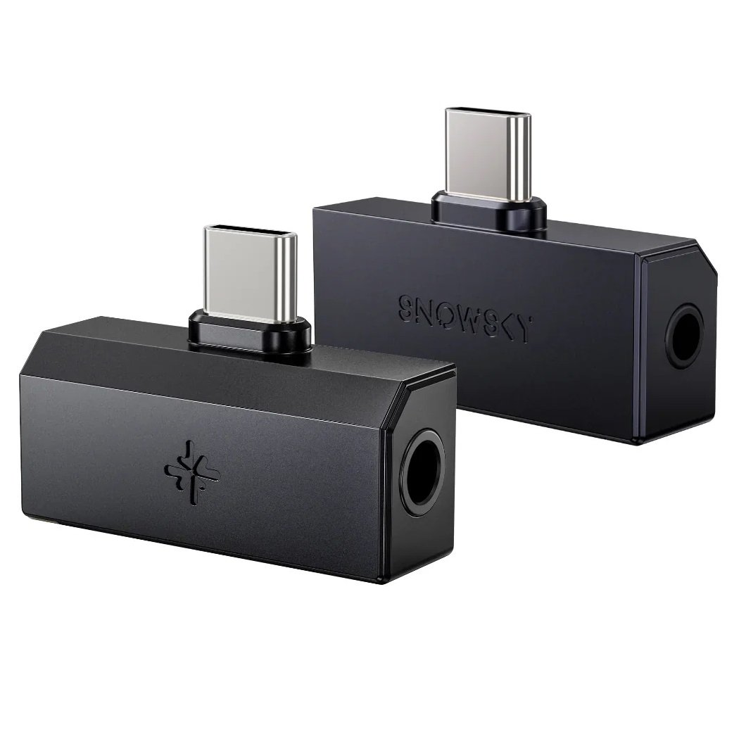 FiiO SNOWSKY TINY B USB Type-C to 3.5mm/4.4mm Balanced Portable USB DAC & Headphone Amplifier Adapter