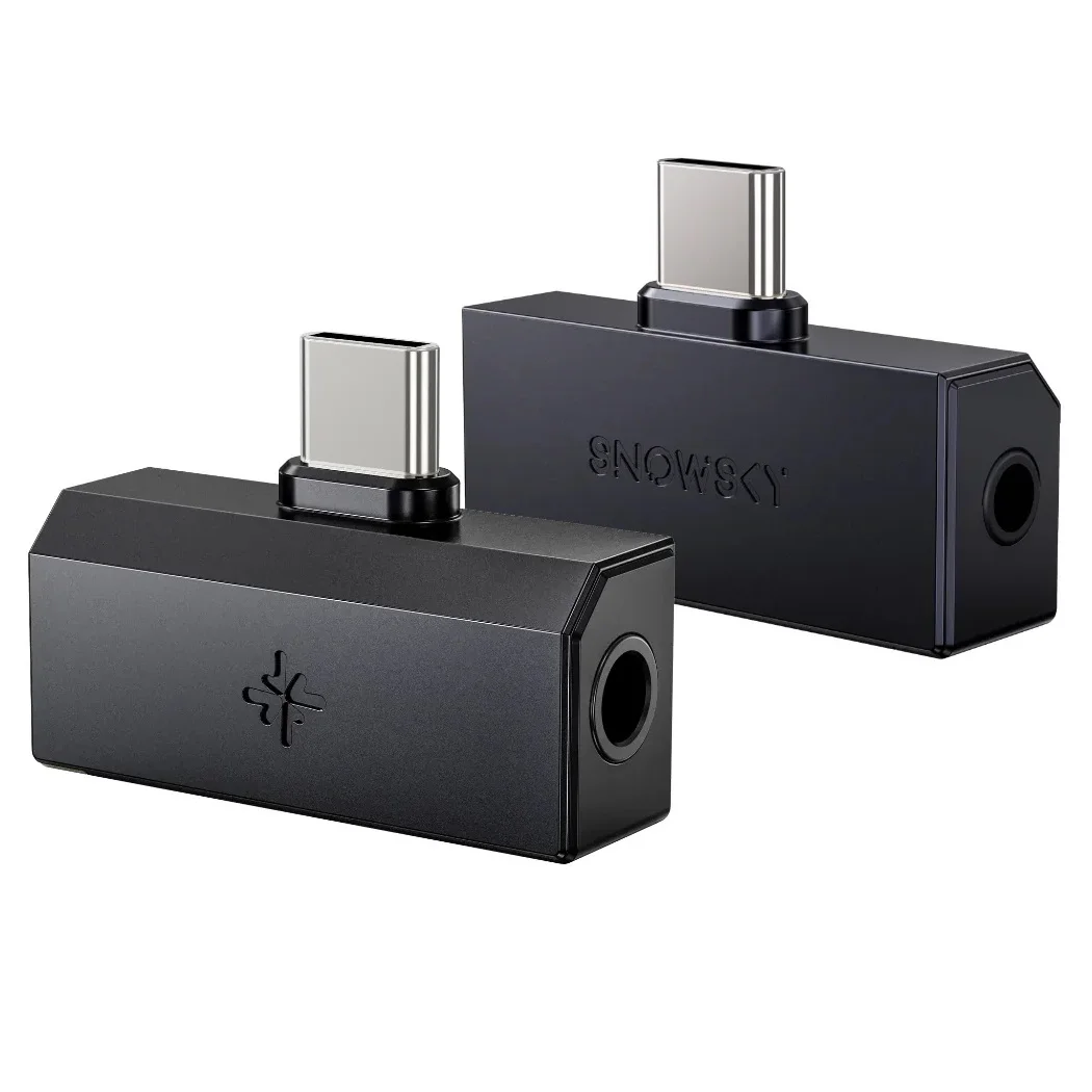 FiiO SNOWSKY TINY B USB Type-C to 3.5mm/4.4mm Balanced Portable USB DAC & Headphone Amplifier Adapter