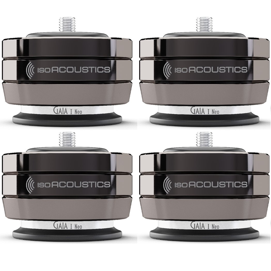 IsoAcoustics GAIA I Neo Floor Acoustics Isolators for Floorstanding Speakers & Subwoofers (4 units/set)