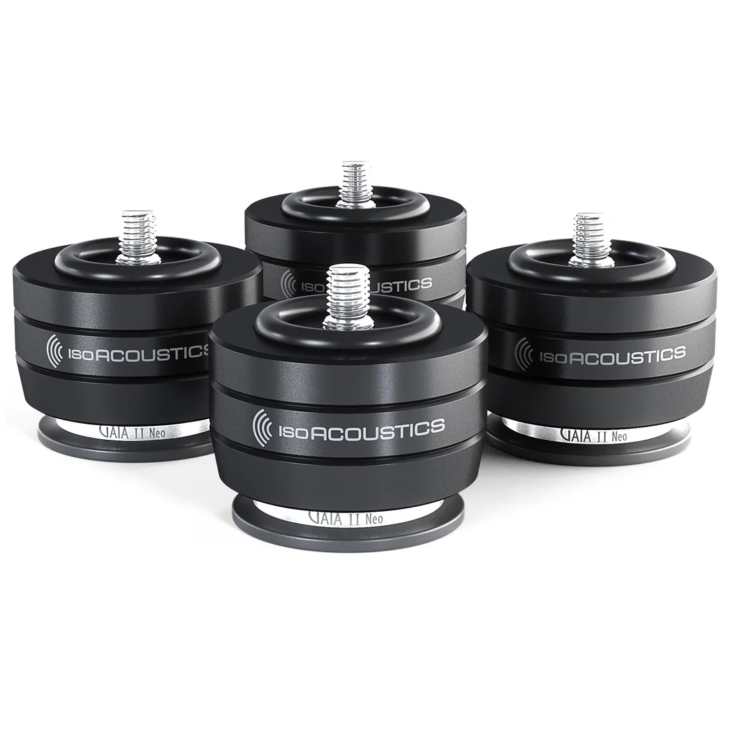 IsoAcoustics GAIA II Neo Floor Acoustic Isolators for Floorstanding Speakers & Subwoofers (4 units/set)