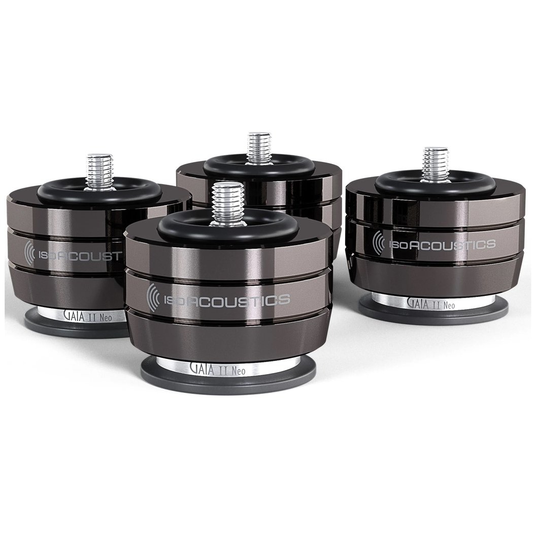 IsoAcoustics GAIA II Neo Floor Acoustic Isolators for Floorstanding Speakers & Subwoofers (4 units/set)
