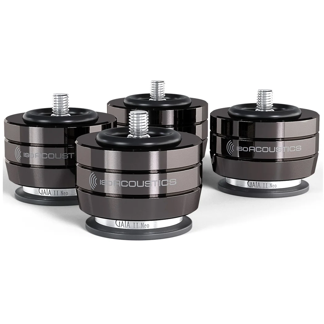 IsoAcoustics GAIA II Neo Floor Acoustic Isolators for Floorstanding Speakers & Subwoofers (4 units/set)