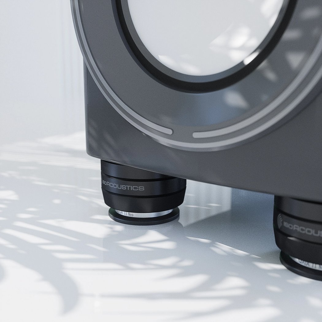 IsoAcoustics GAIA III Neo Floor Acoustic Isolators for Floorstanding Speakers & Subwoofers (4 units/set)