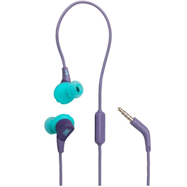 JBL Endurance Run 3 Wired In-Ear Earphone with Mic - Purple