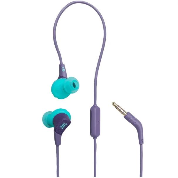 JBL Endurance Run 3 Wired In-Ear Earphone with Mic - Purple