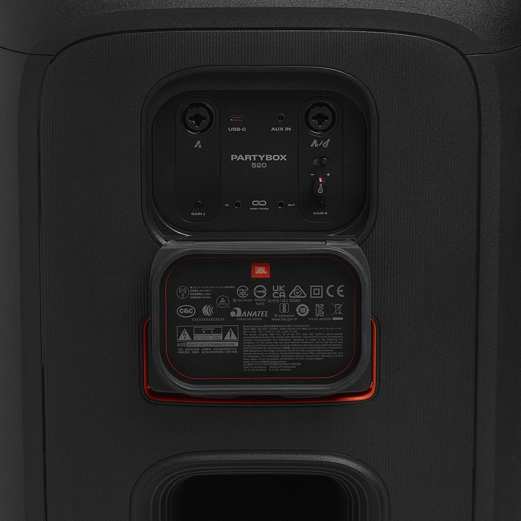 JBL PartyBox 520 Wireless Bluetooth Trolley Portable Speaker