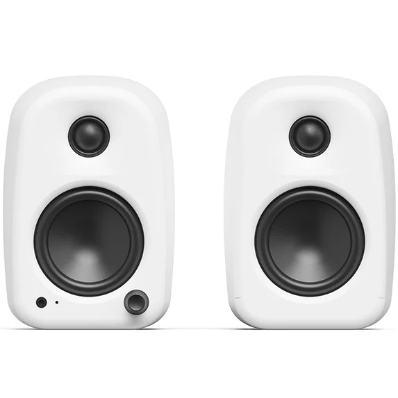 Kanto UKI Wireless Bluetooth Desktop Bookshelf Speakers - Chalk
